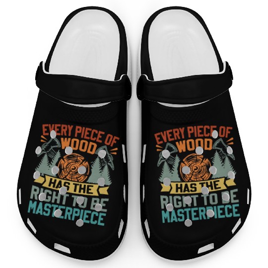 Carpenter Boat Builder Woodworking Saying Clogs