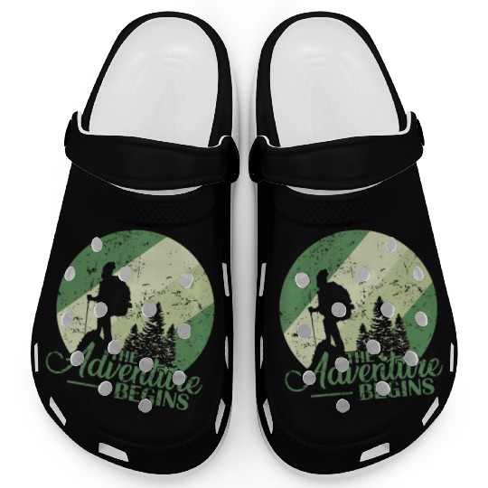 The Adventure begins Hiking Nature Clogs