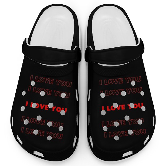 i love you Clogs