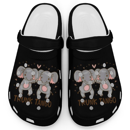 Dancing Elephants: Trunk Tango Clogs