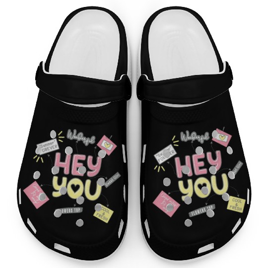 " You Sweet Girls" Graphic Tees Stock Vector Clogs