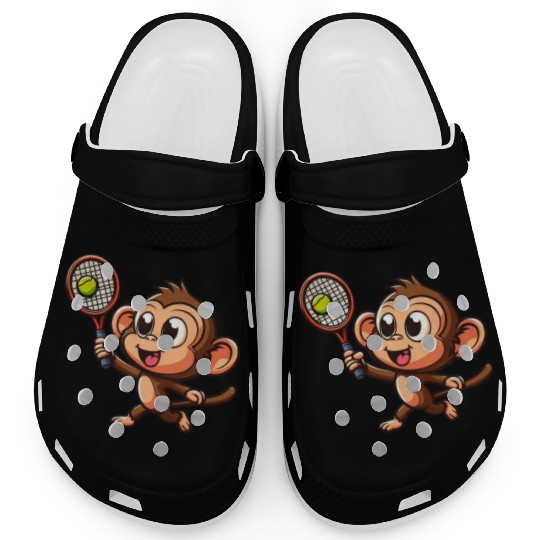 Monkeys in Tennis and Badminton Duel - Hilarious Clogs