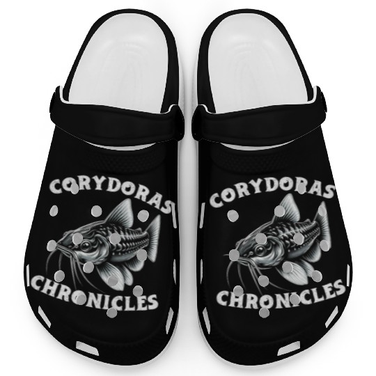 Corydoras Catfish Fish Lover Freshwater Aquarium Clogs