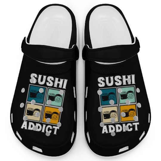 Sushi Delicious Kawaii Cuisine Clogs