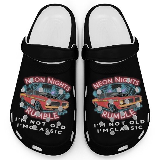 Statement of Classic Confidence Apparel- Hot Rod Clogs