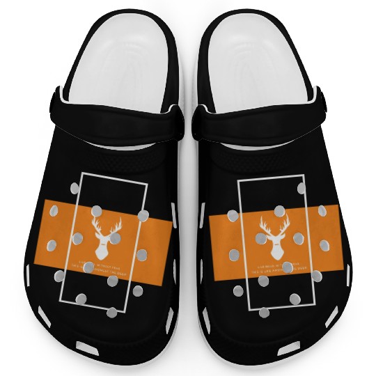 Fearless in the Wild Clogs - Embrace the Deer Life