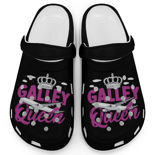 Galley Queen Flight Attendant Aviation Clogs