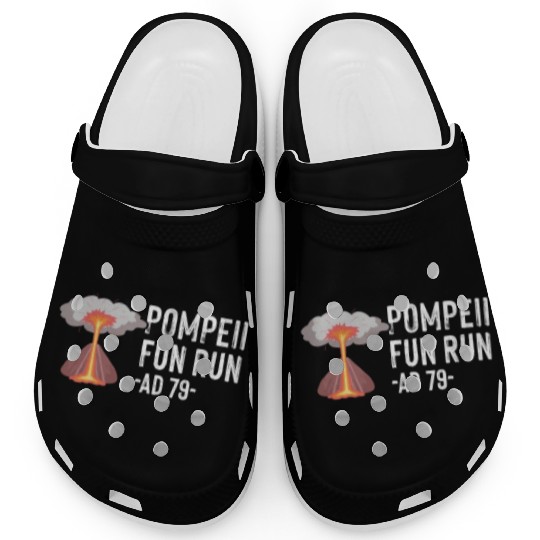 Pompeii Fun Run Italian Volcano Geeks Clogs