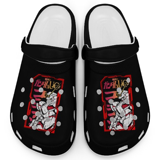 Gundam unicorn Clogs