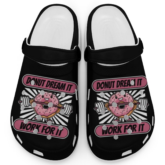 Fitness Donut Donut Gym Clogs
