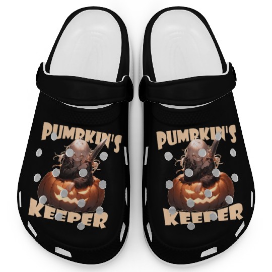 Pumpkin's Keeper Evil Killer Anime Jack O Lantern Clogs