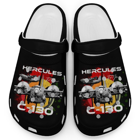 C-130 Hercules Military Aircraft Clogs