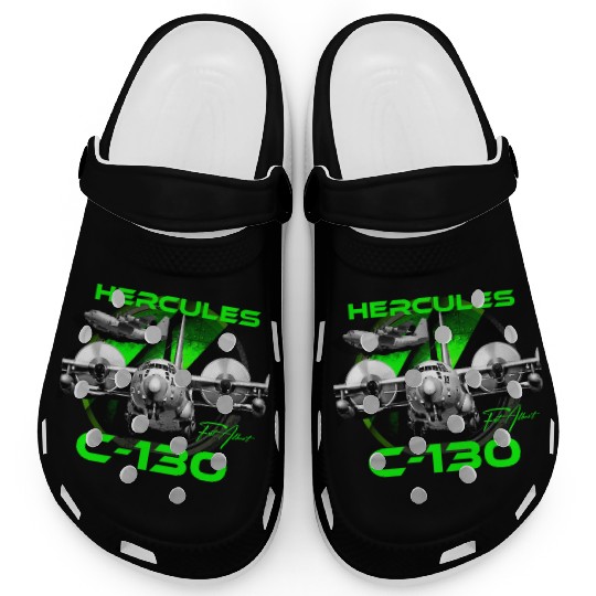 C-130 Hercules Military Aircraft Clogs