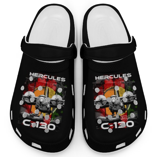C-130 Hercules Military Aircraft Clogs
