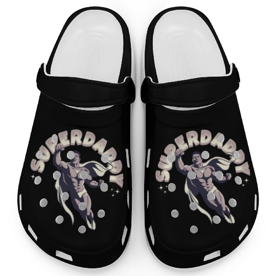 Superdaddy Dad Hero: Ideal Father's Day Gift Clogs