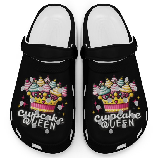 Cupcake Queen Delicious Bakery Muffin Clogs