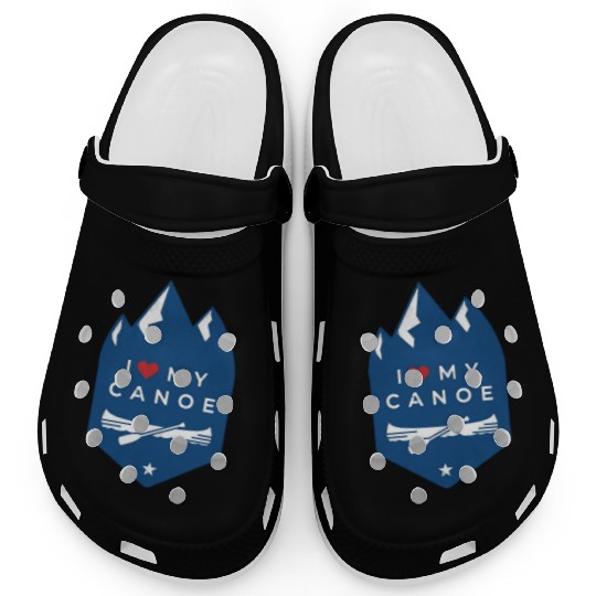 I Love My Canoe Clogs