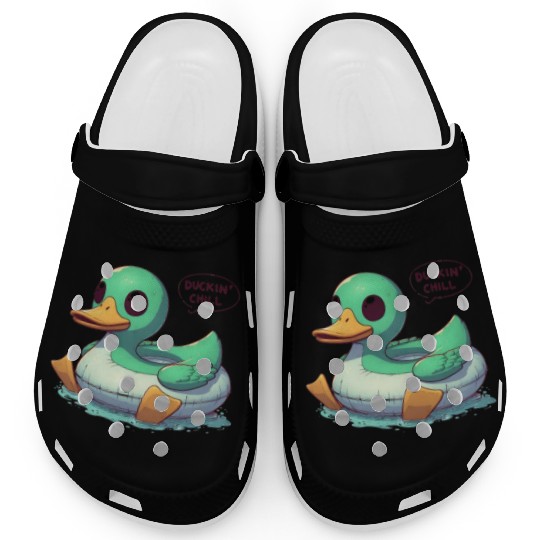 Duck Floatie: Duckin' Chill Clogs