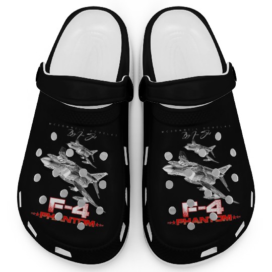 F-4 Phantom Us Air Force Fighter jet Clogs