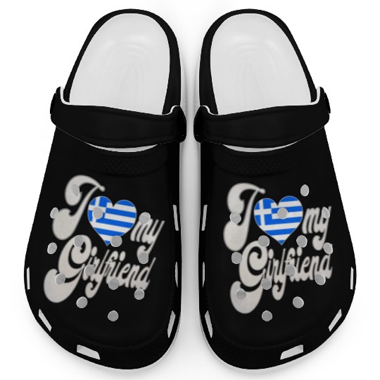 GreeceI Love My Greek Girlfriend Clogs