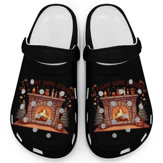 Fireplace: Flame Game Strong Clogs
