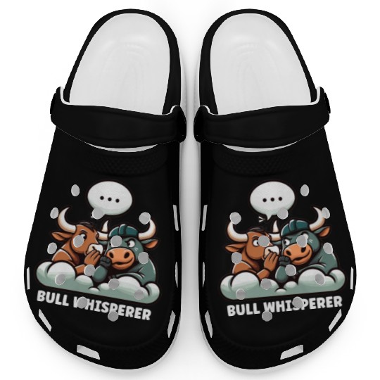 Rodeo Bull Riding Livestock Show Farmer Cattle Clogs