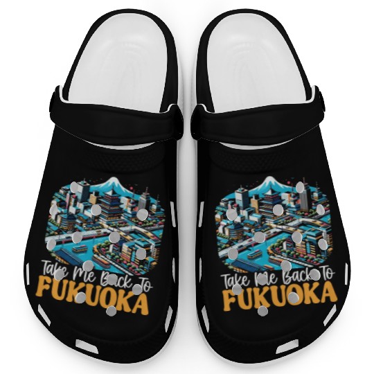 Fukuoka Japan Country Travel Vacation Japanese Clogs