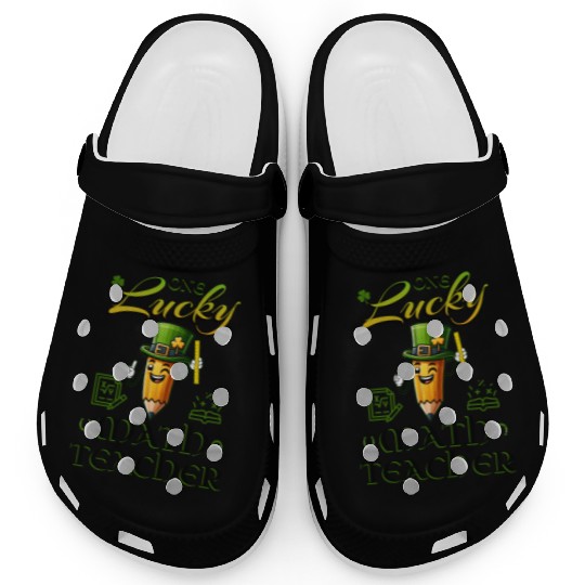 One Lucky Math Teacher Clogs