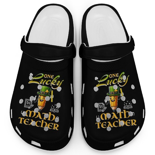 One Lucky Math Teacher Clogs