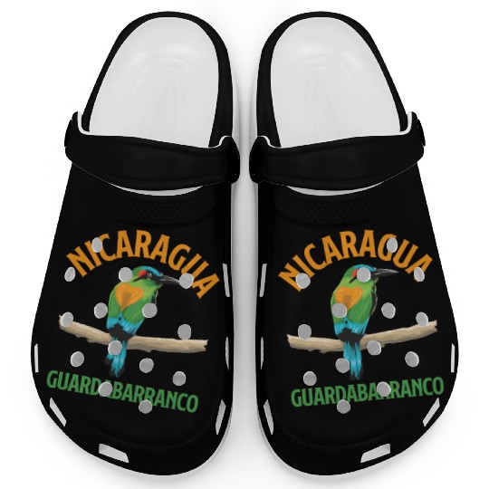 Nicaragua Guardabarranco National Bird Countries Clogs