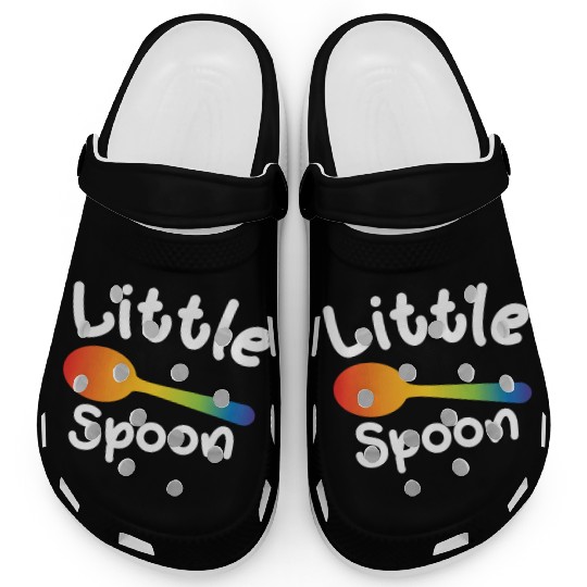 Little Spoon LGBT Pride Gay Lesbian Couple Love Clogs