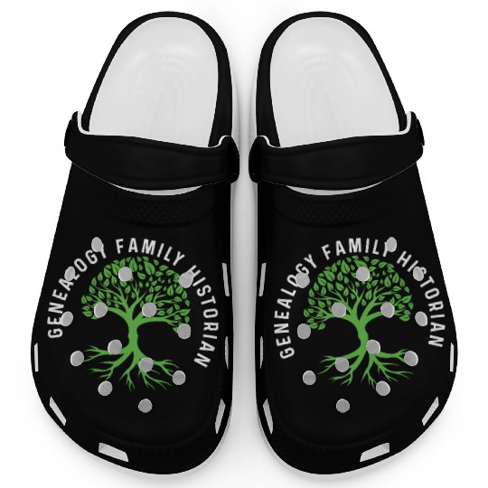 Genealogy Family Historian Archaeologist Gift Clogs