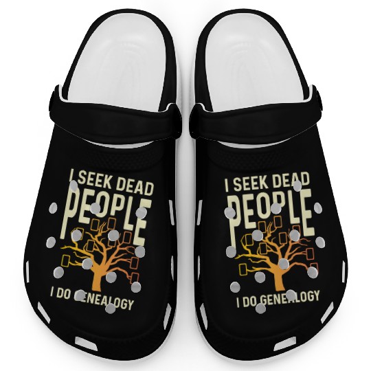 I Do Genealogy Archivist Gift Clogs