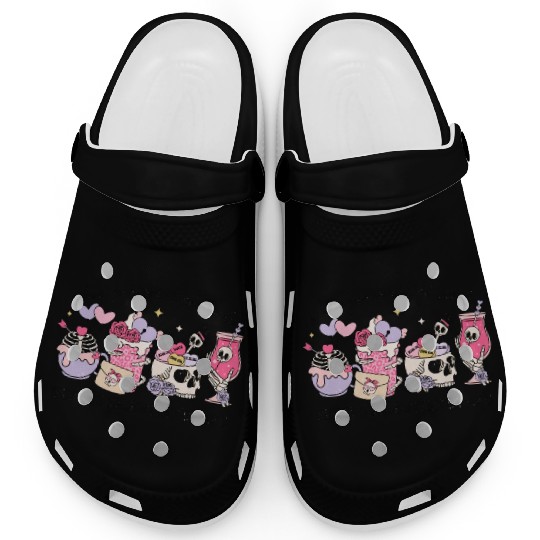 When You're Dead Inside But It's Valentine's Day Clogs