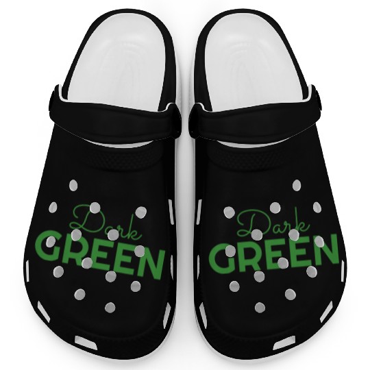 dark green color Clogs