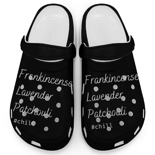 Aromatherapy Frankincense Lavender Patchouli Chill Clogs