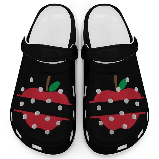 Teacher Monogram, teacher name Clogs