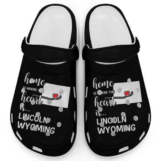 Lincoln County Wyoming Is Where My Heart IsGift Clogs