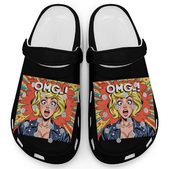 OMG Funny comics Clogs