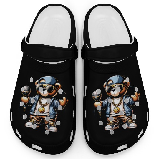 teddy bear rapper Clogs