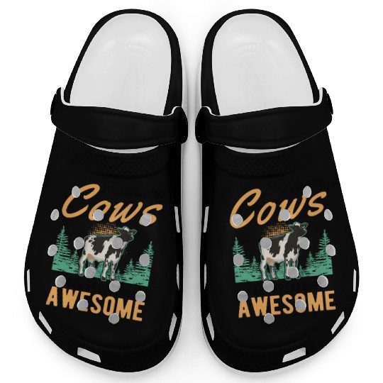Cow Cattle Breeder Farmer Cows Clogs