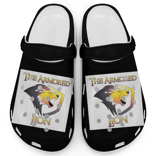 The Armored Lion Logo Clogs