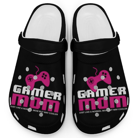 Gamer Mom Video Games Gaming Lover Mother Player Clogs