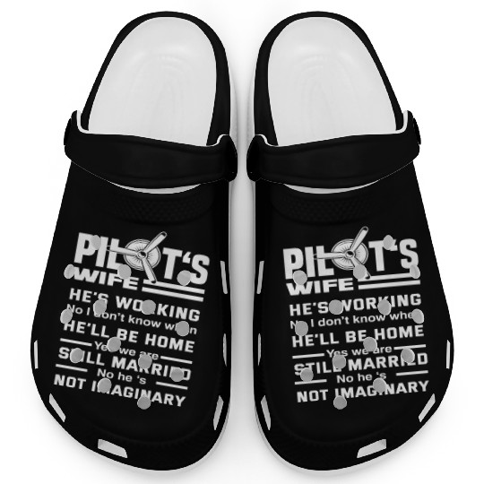 Pilot Wife Wife Pilots Clogs