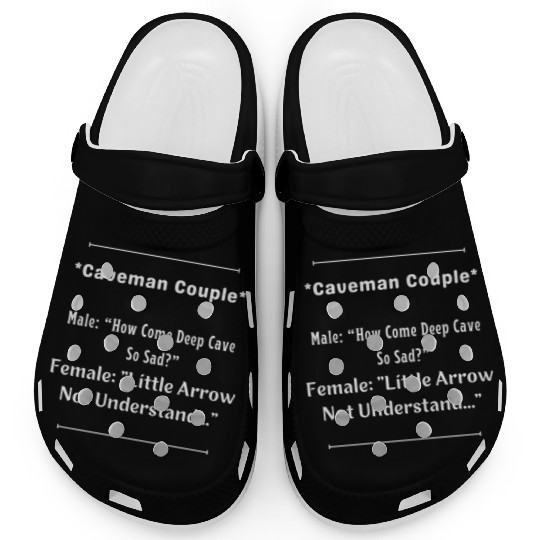 Caveman Couple Clogs