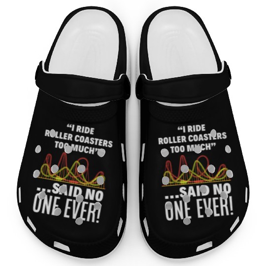 Roller Coaster Fan Clogs