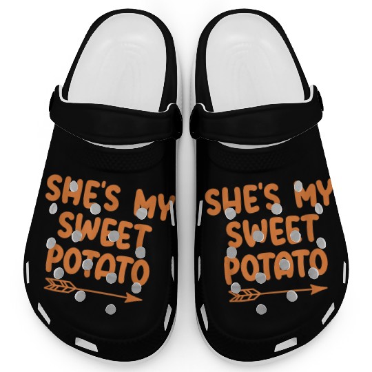 My Sweet Potato Couple Women Clogs