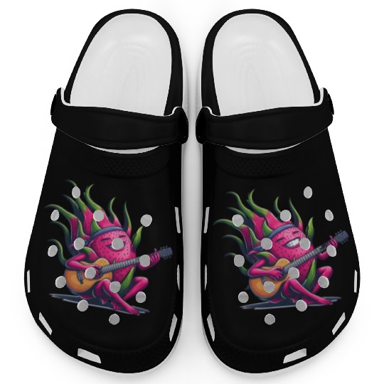Dragon Fruit Jam: Playing the Guitar Clogs