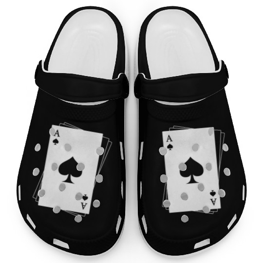 Ace of Spades Clogs