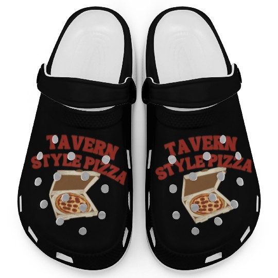 Chicago Square Cut Tavern Style Pizza Design Clogs